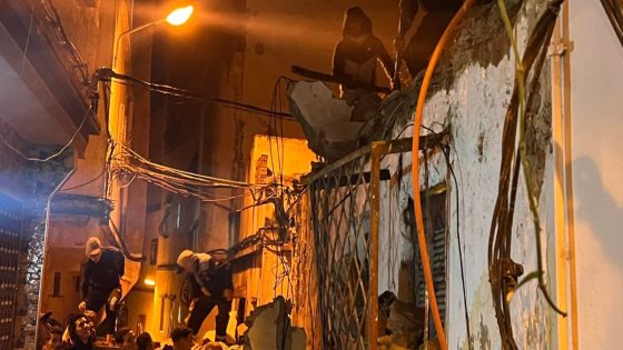 انهيار منزل بطنجة يصيب شخصين