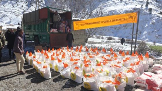 تنفيذا للتعليمات السامية.. مؤسسة محمد الخامس للتضامن تطلق عملية مواجهة موجة البرد القارس