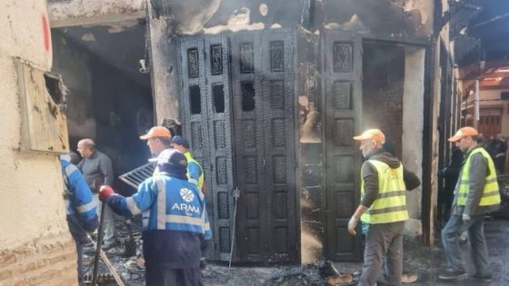 حريق “قبة السوق” في تازة.. مطالب لمزور بتعويض التجار المتضررين