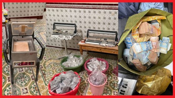 أمن طنجة يجهض عملية للتهريب الدولي للمخدرات ويوقف 6 أشخاص