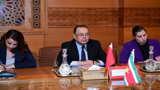 مجلس المستشارين.. حداد يجري محادثات مع وزير خارجية سورينام