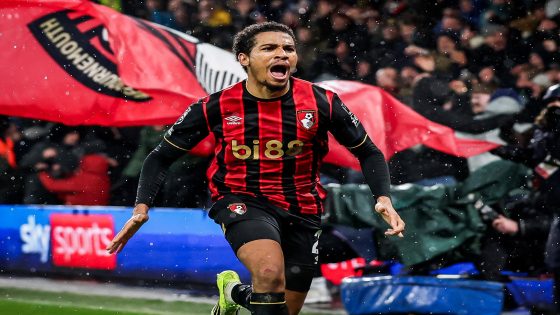 عدلي يهدي بورنموث فوزا تاريخيا على ليفربول