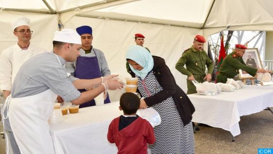 بتعليمات ملكية سامية: الحرس الملكي يشرع في توزيع 150 ألف وجبة إفطار لرمضان 1447