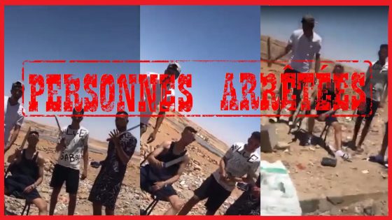 أمن العيون يتفاعل بجدية مع شريط فيديو ويوقف 4 جانحين