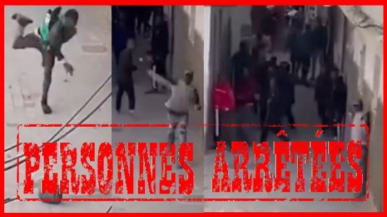 ولاية أمن الدار البيضاء توقف 3 أشخاص إثر فيديو تبادل الرشق بالحجارة بالمدينة العتيقة