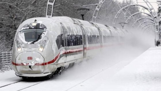 تعطل حركة سير القطارات في هولندا بسبب تساقط الثلوج
