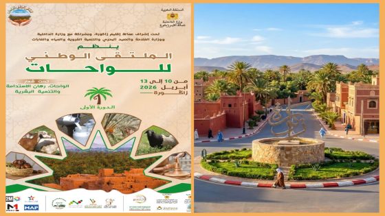 نحو تنمية مستدامة للمجالات الواحية.. زاكورة تجمع الفاعلين في ملتقى وطني رائد