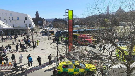 لييج: إصابة عدة أشخاص بجروح في حادث اصطدام بين ترامواي وحافلة