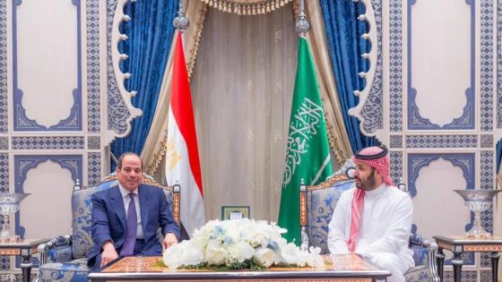 ولي العهد السعودي يبحث مع الرئيس المصري تداعيات التصعيد العسكري في المنطقة