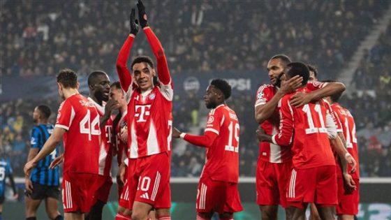 بايرن ميونيخ يكتسح أتالانتا بسداسية