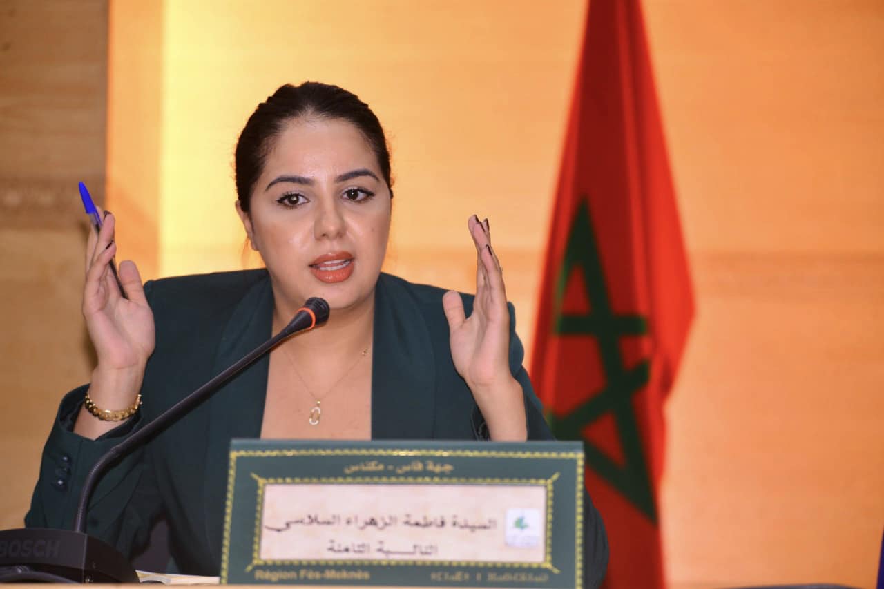فاطمة الزهراء السلاسي: أيقونة الترافع النسائي ووجه التنمية والدبلوماسية بجهة فاس-مكناس