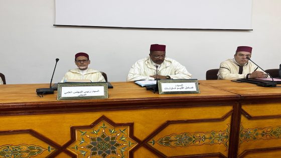 تنظيم حفل توديع الحجاج المتوجهين إلى الديار المقدسة لأداء مناسك الحج التابعين لإقليم تاونات برسم عام 1447