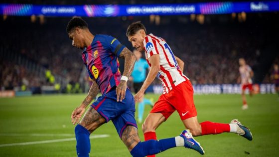 برشلونة ينهزم أمام أتلتيكو مدريد