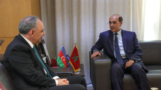 هشام البلاوي يتباحث مع المدعي العام لجمهورية أذربيجان