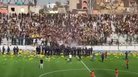 أعمال شغب وتخريب صادمة تطال ملعب الكاليتوس الجديد بالجزائر