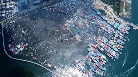 حريق كارثي يدمر قرية ساحلية في ماليزيا ويشرد المئات