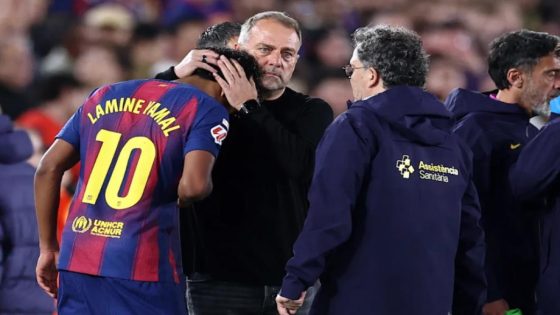 لامين يامال يوجه رسالة مؤثرة لجماهير برشلونة