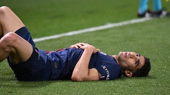 إصابة في الفخذ تبعد أشرف حكيمي عن الملاعب