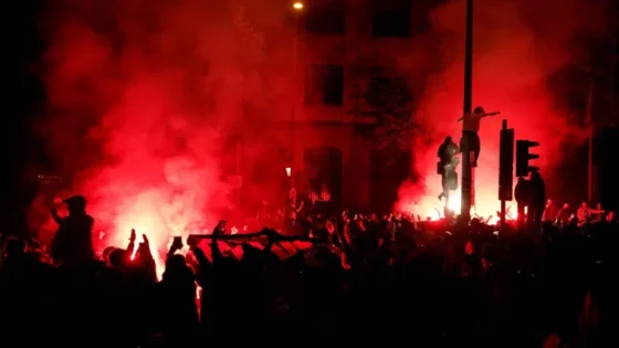 127 معتقلا وعشرات الجرحى عقب تأهل “سان جرمان” للنهائي