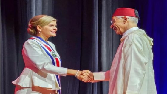 الطالبي العلمي يمثل جلالة الملك في حفل تنصيب رئيسة جمهورية كوستاريكا