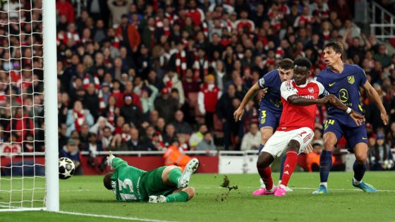 دوري أبطال أوروبا: أرسنال يقصي أتلتيكو ويبلغ النهائي الثاني في تاريخه