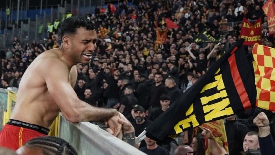 شديرة يقود ليتشي للفوز ويذرف دموع الفرح
