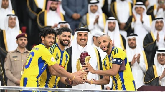 نادي الغرافة يتوج بلقب كأس أمير قطر في كرة القدم للمرة التاسعة في تاريخه
