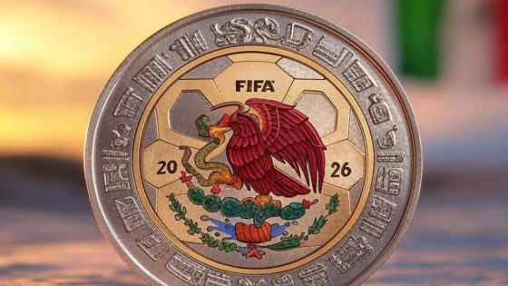 طرح 12 قطعة نقدية تذكارية بمناسبة كأس العالم 2026