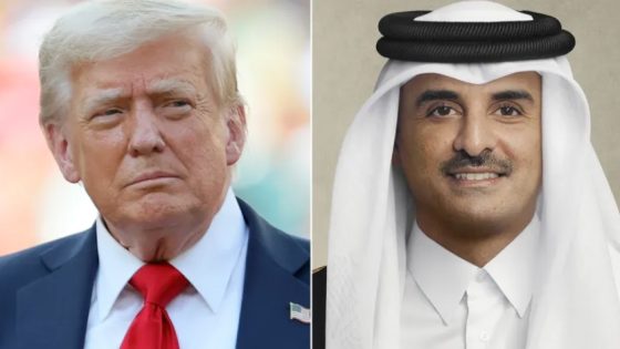 أمير قطر يبحث مع الرئيس الأمريكي آخر مستجدات الأوضاع في منطقة الشرق الأوسط