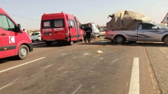 فاجعة طرقية بفاس: قتيل و17 جريحا في انقلاب سيارة عمال فلاحيين بسيدي حرازم