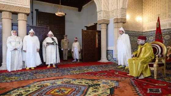 صاحب الجلالة الملك محمد السادس يستقبل الأعضاء الذين تم تعيينهم بالمجلس الأعلى للسلطة القضائية