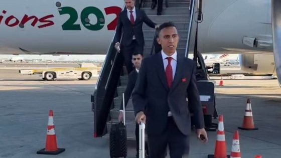 “أسود الأطلس” يحطون الرحال بالولايات المتحدة للمشاركة في نهائيات كأس العالم 2026
