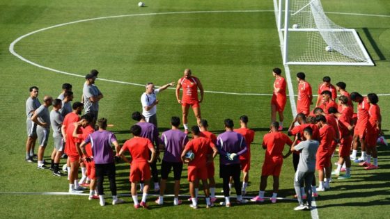 المنتخب المغربي يخوض ثاني حصة تدريبية بالولايات المتحدة الأمريكية