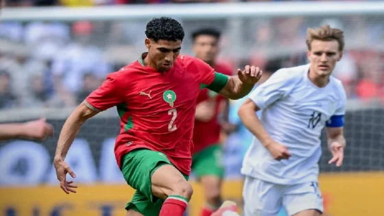 المنتخب المغربي يتعادل وديا مع نظيره النرويجي