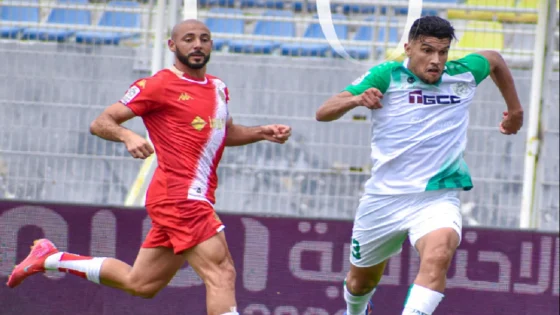 الدفاع الجديدي يحسم مواجهة الوداد ويرتقي إلى المركز السابع
