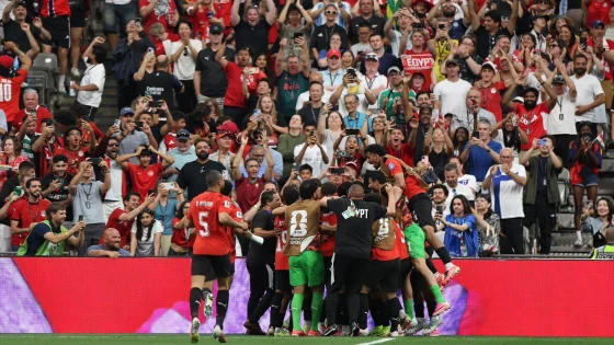 مصر تحقق أول فوز لها في تاريخ كأس العالم على حساب نيوزيلندا