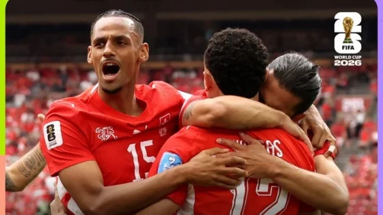مونديال 2026: سويسرا تحسم صدارة المجموعة الثانية بفوزها على كندا