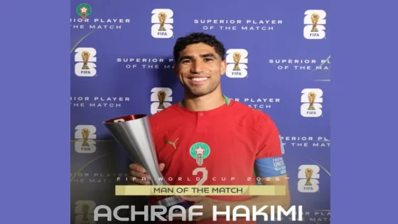 بعد تألقه أمام هايتي.. حكيمي يحصد جائزة رجل المباراة