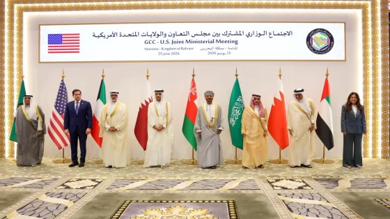 انعقاد الاجتماع الوزاري المشترك بين دول مجلس التعاون والولايات المتحدة في المنامة