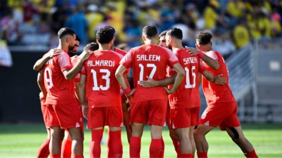 هزيمة المنتخب الأردني وديا أمام نظيره الكولومبي