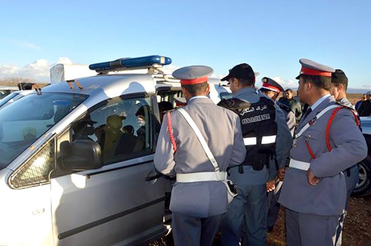الدرك الملكي، صورة أرشيفية لا توثق العملية