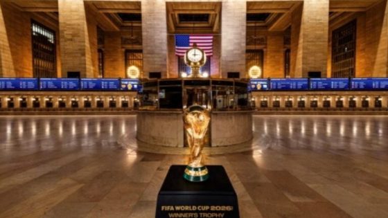 ”فيفا” يطلق عدا تنازليا لنهائي كأس العالم 2026 من محطة “غراند سنترال” في نيويورك