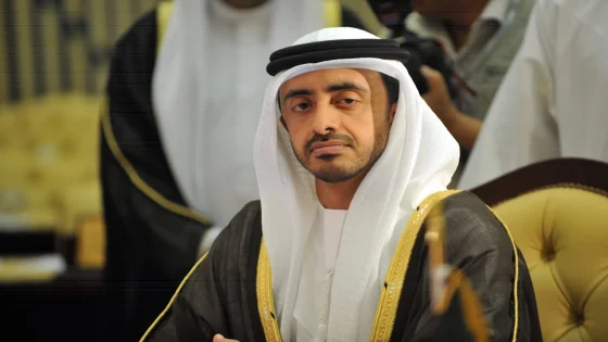 عبد الله بن زايد آل نهيان يدين المخططات الإرهابية في المغرب ويؤكد تضامن الإمارات الكامل مع المملكة