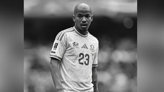 وفاة لاعب جنوب إفريقيا جايدن آدامز بعد أيام من مشاركته في مونديال 2026