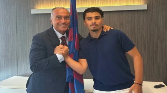 برشلونة يضم الموهبة المغربية مهدي الميموني