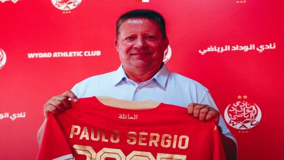 البرتغالي باولو سيرجيو مدربا جديدا للوداد الرياضي