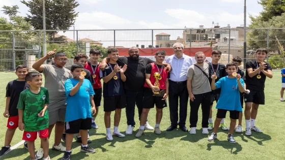 ضمن برنامج “المدارس الصيفية” لوكالة بيت مال القدس الشريف: بطولة لكرة القدم تجمع أطفال القدس في البلدة القديمة