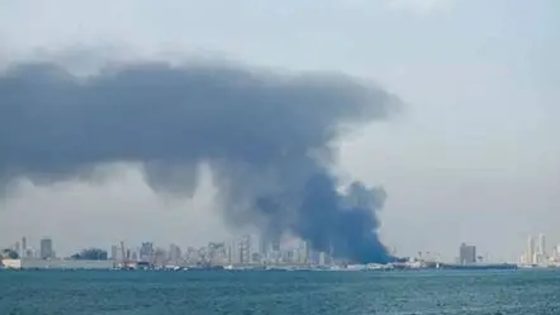هيئة بحرية بريطانية: حريق في ناقلة تعرضت لهجوم قبالة سواحل ينبع السعودية