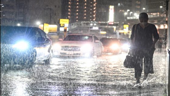مقتل أربعة أشخاص على الأقل جراء هطول أمطار غزيرة في شرق اليابان