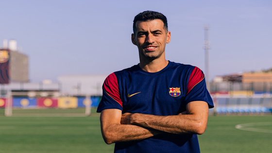 بوسكيتس يعود إلى برشلونة الإسباني عبر منصب تدريبي